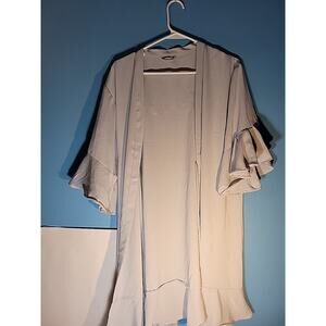 Personalized Womens Powder Blue Bathrobe "Shannon" Size Small
